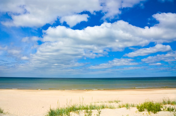 sandy shore of the Sea