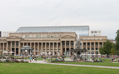 Königsbau mit Passage am Schlossplatz Stuttgart