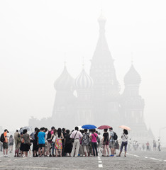 Smog in Moscow
