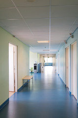 Hall in hospital