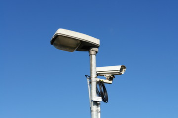 Lichtmast /Überwachungskamera