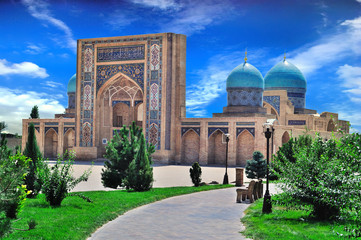 View of a mosque - obrazy, fototapety, plakaty