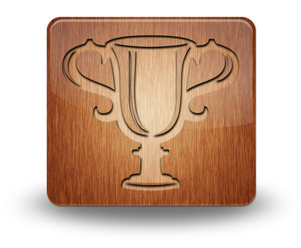 Wooden Icon "Award Cup"