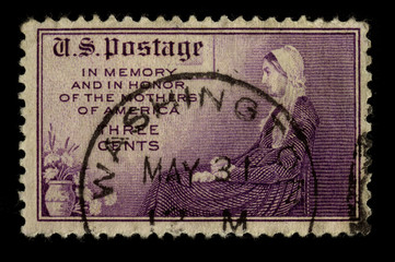 Postage stamp.