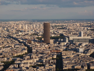 Fototapeta premium La tour Montparnasse et panorama de Paris