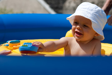jeux dans l'eau