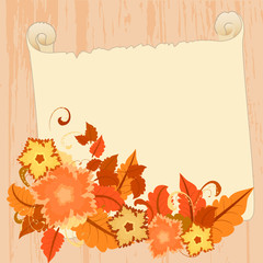 Naklejka na ściany i meble Autumn Greetings