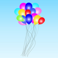fliegende Luftballons