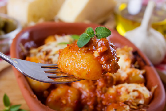 Gnocchi di patata, italian potato noodle