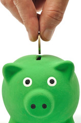Green Piggy Bank