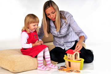mit Mama spielen