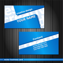 Set of business card