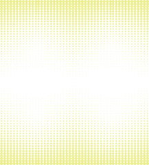 Yellow halftone background.