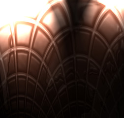 Naklejka premium chocolate egg