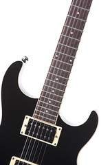 Fototapeta na wymiar Electric Guitar Isolated on White