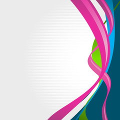 vector wave art