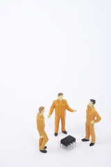 financial number conception