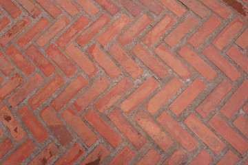 Brick walkways.