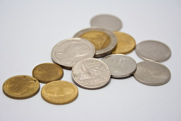picture of coins from thailand