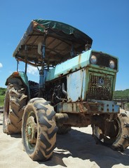 Old Rusting Tractor