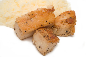 Gebratene Hähnchenbrust