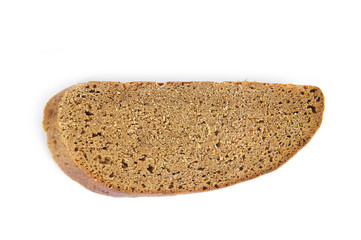 Sliced bread isolated on the white background
