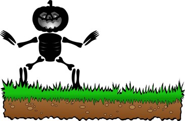 the Halloween wood vector designs