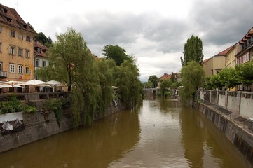 Fototapeta premium Lubiana, SLOVENIE