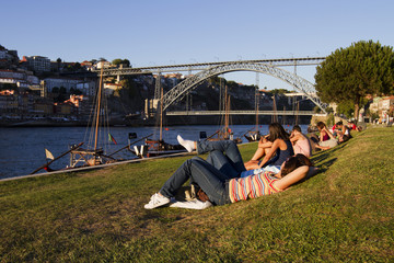Descanso al atardecer