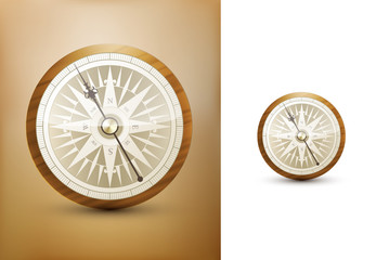 vector compass illustration
