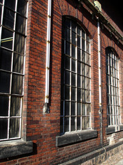 Fabrik (Backsteinbau rot) - factory (brick building red)