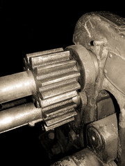 Zahnräder einer Werkzeugmaschine - cogs of machine tool
