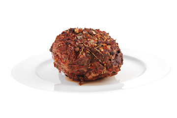 roast meat block