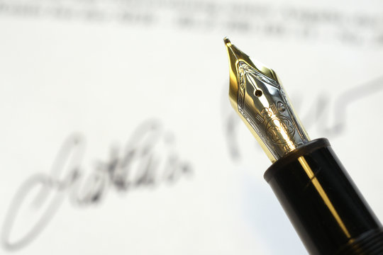 Unterschrift