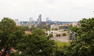 Skyscrapers in the city