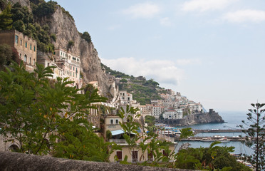 Fototapeta na wymiar Amalfi