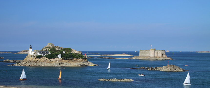 ile Louet &agrave; Carantec,Lou&euml;t,baie,morlaix,baie ,phare