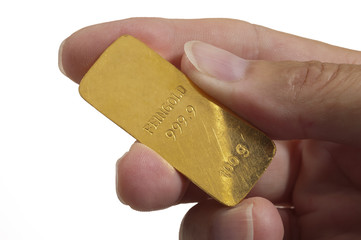 Gold Goldbarren