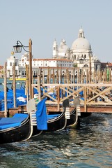 Obraz na płótnie Canvas Les gondoles de Venise