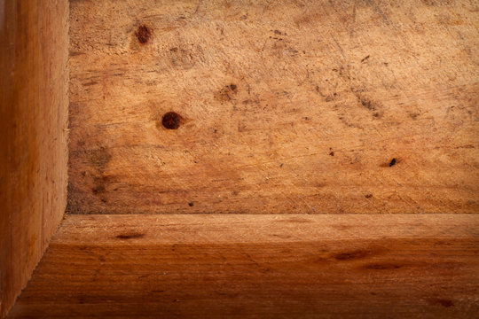 inside old wooden case,  three-dimensional background