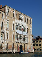 Venice - Exquisite antique building at Canal Grande