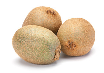 Kiwi on white