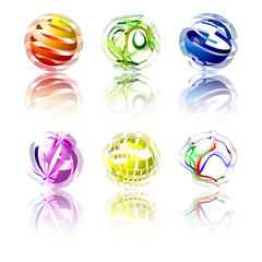 Abstract Globes