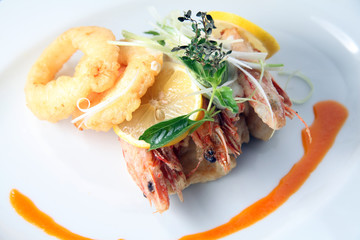 seafood menu