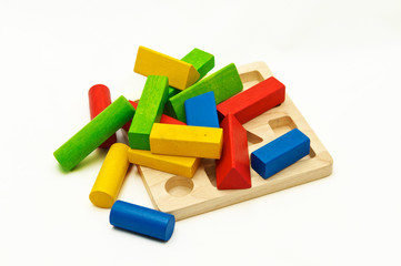 wooden toy blocks