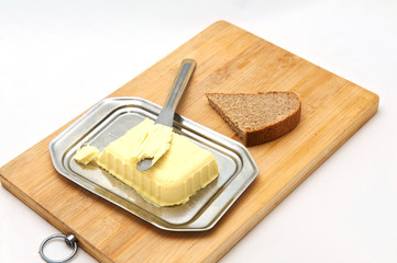 Rye bread and butter