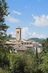 Obraz premium View of Spoleto. Umbria.