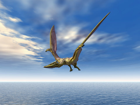 Flying Dinosaur Quetzlcoatlus