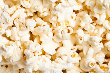 pop corn closeup