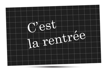 Rentrée scolaire